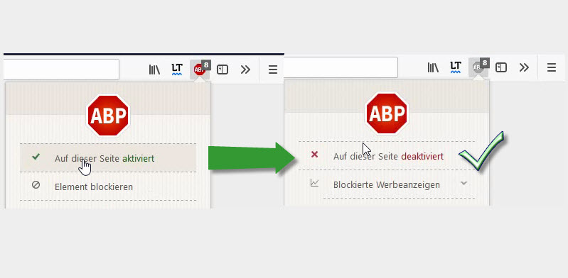 Disable your adblock!
